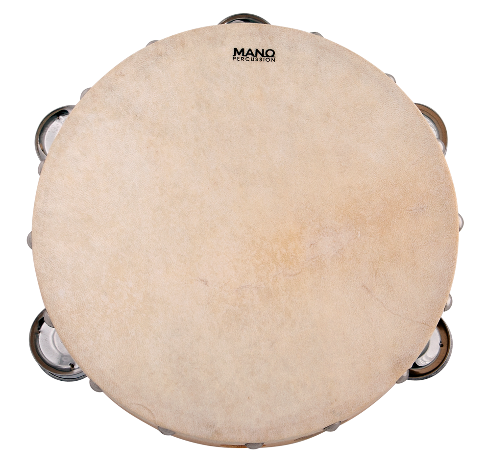 Mano Percussion | ED616 | Tambourine | Natural Mano Percussion | ED616 | Tambourine | Natural